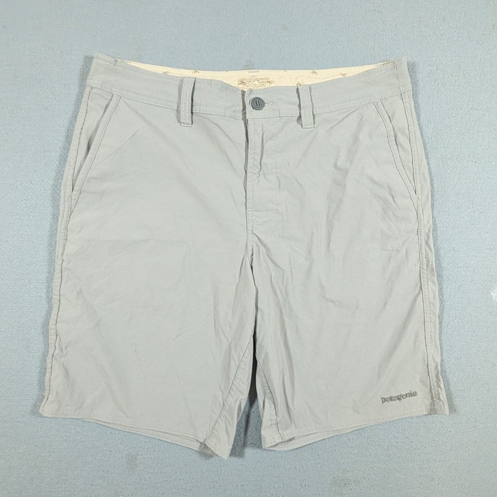 Patagonia Quandary Shorts Mens 34 Gray Hiking Outdoor Stretch Gorpcore